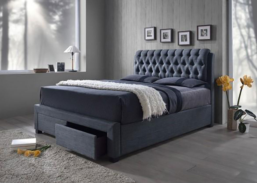 Louton Fabric Bed Frame