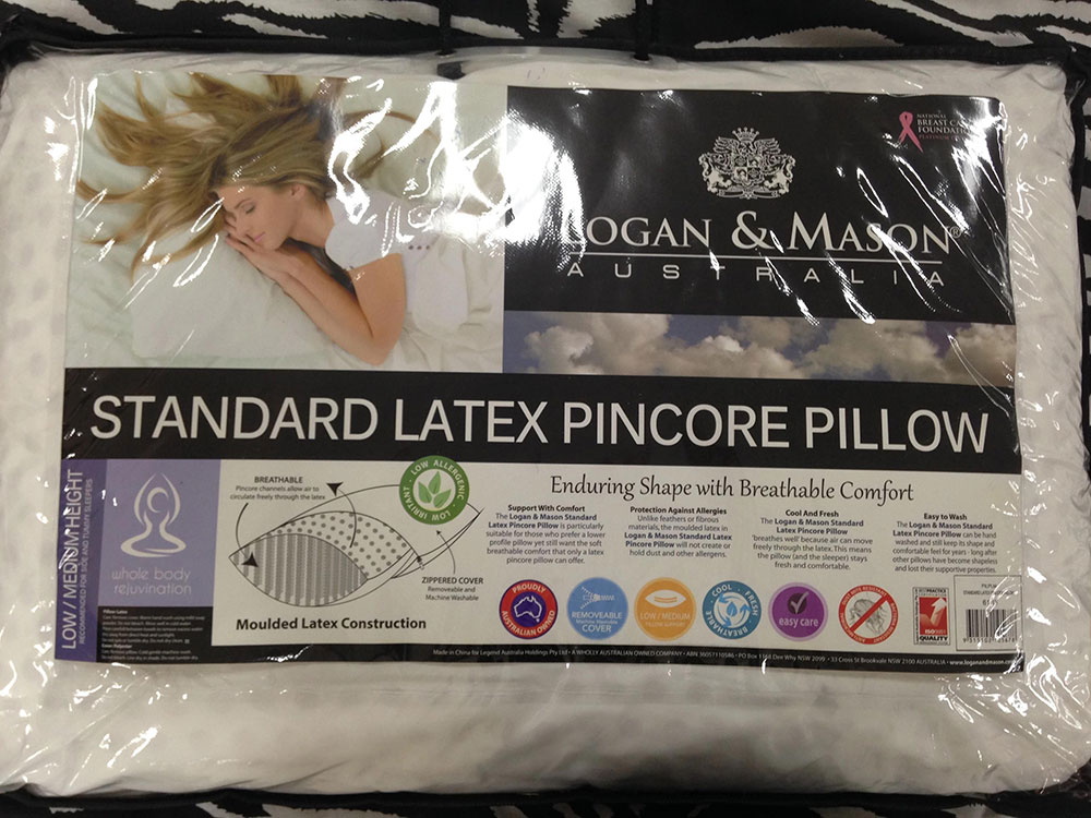 Logan & Mason Latex Pillow