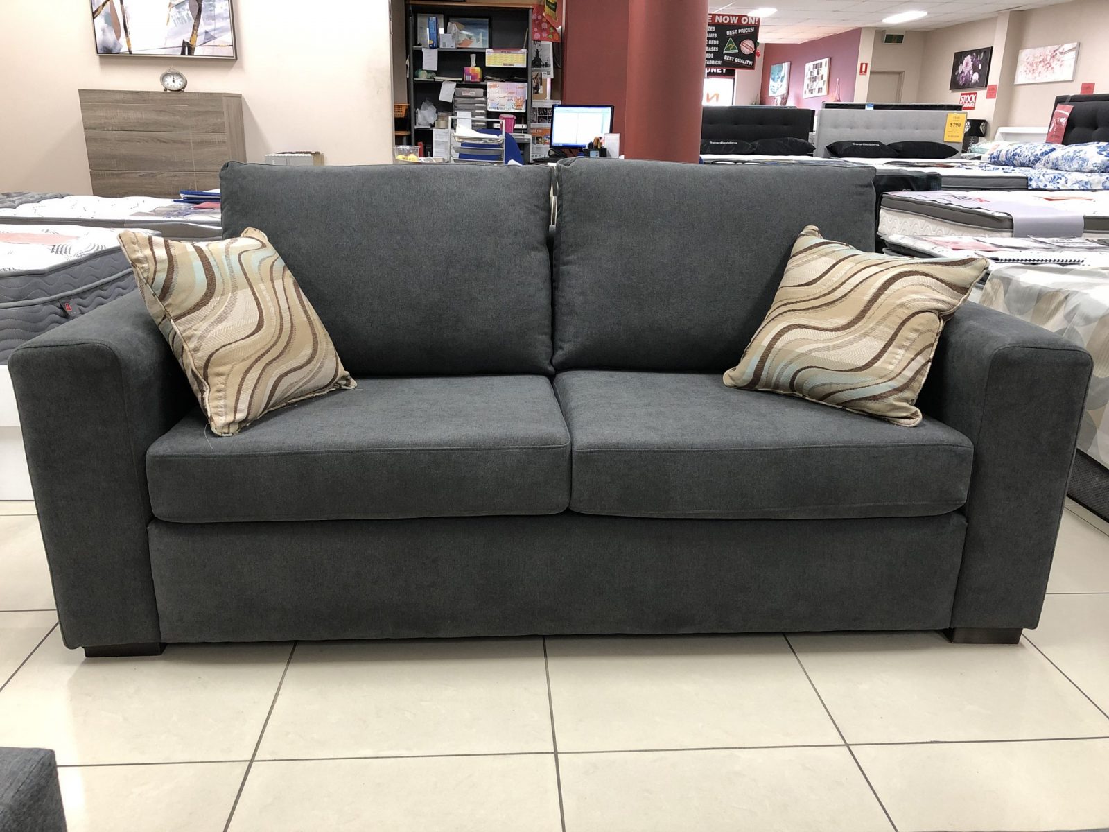 Newton 2.5 Seater Sofa Bed