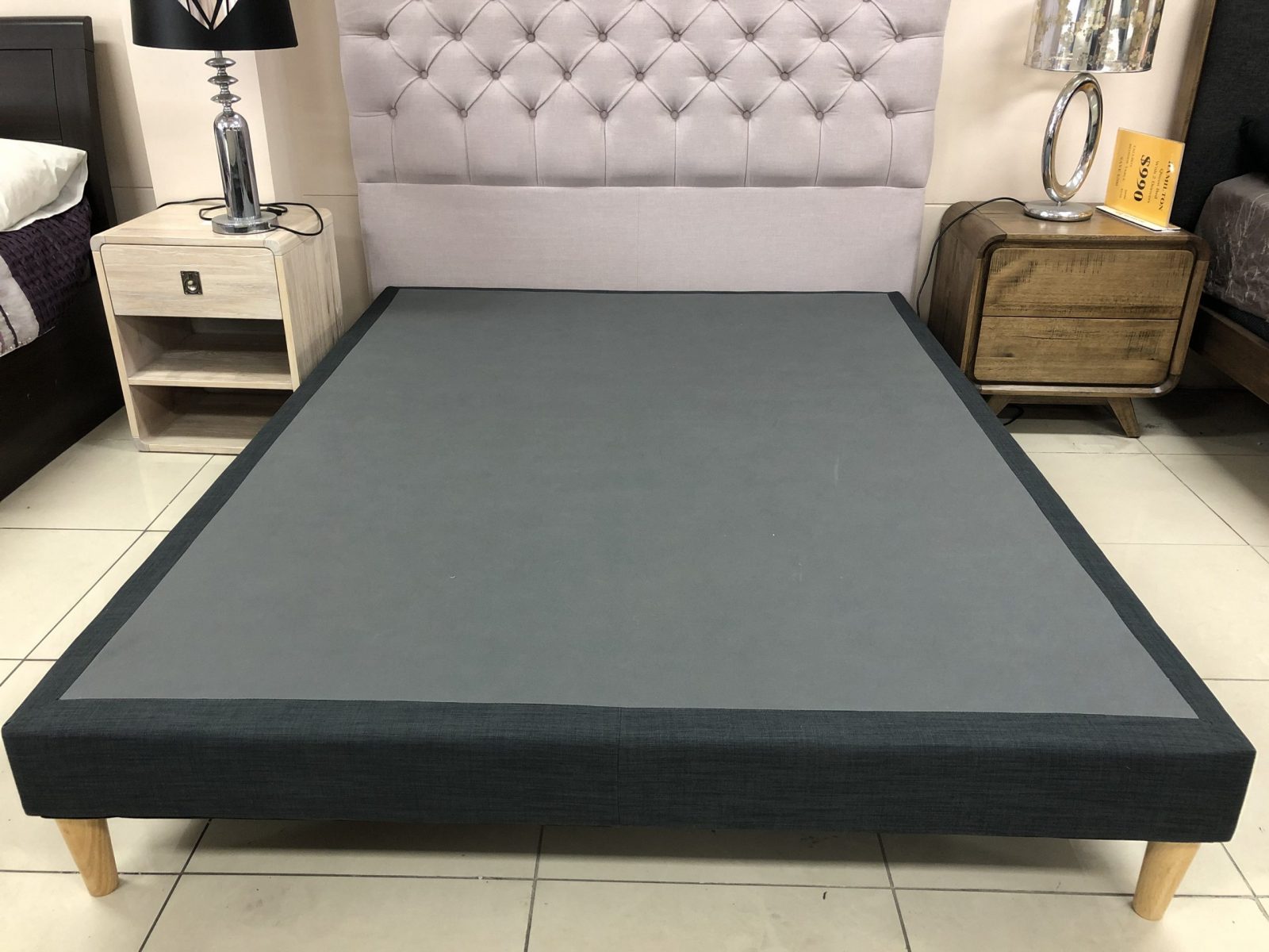 Upholstered Platform Bed Base