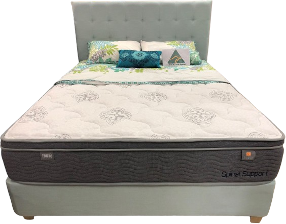 Isabella Bed Base with Bedhead 