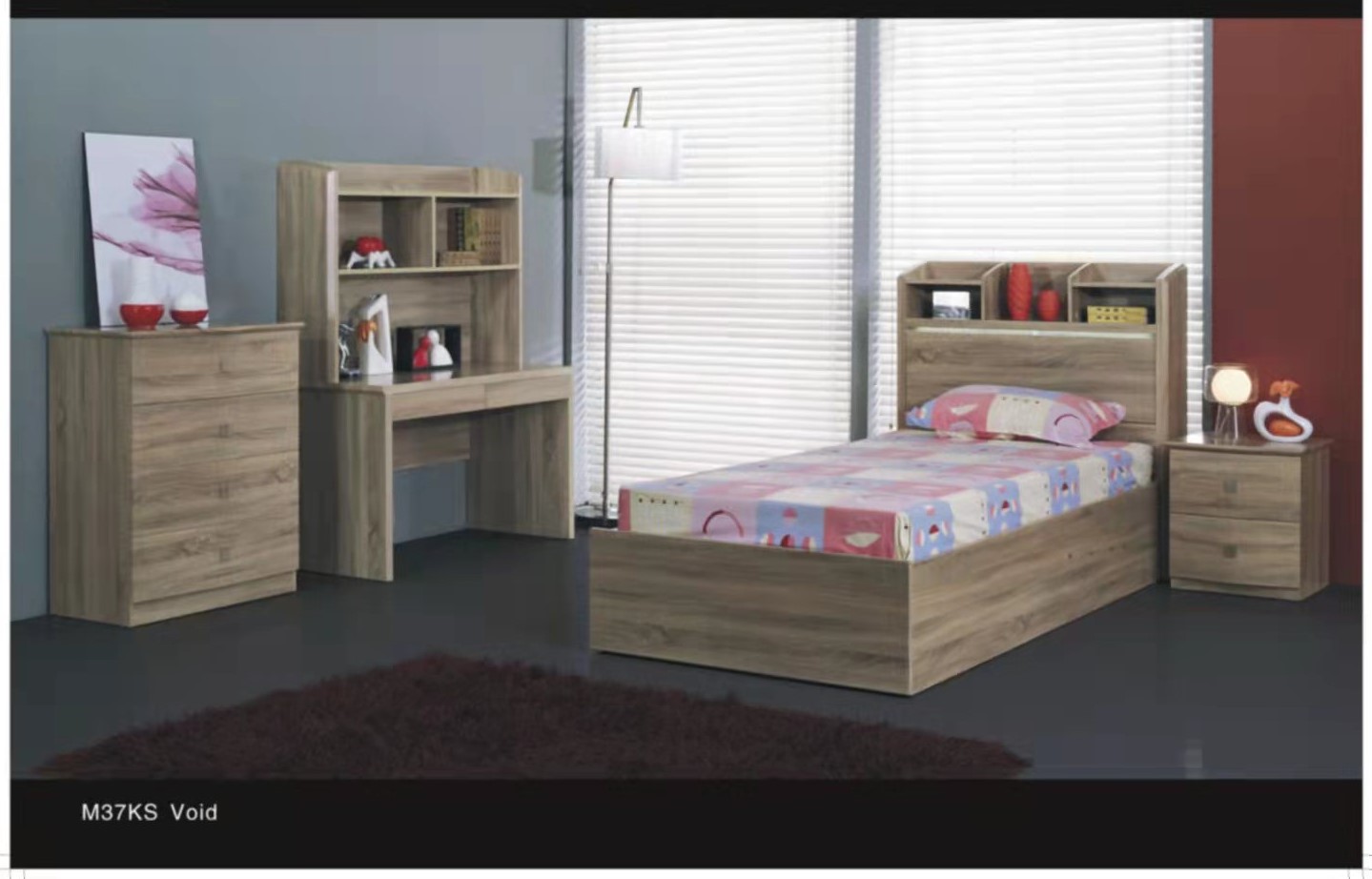 Ovid Gas Lift Storage Timber Bed Frame