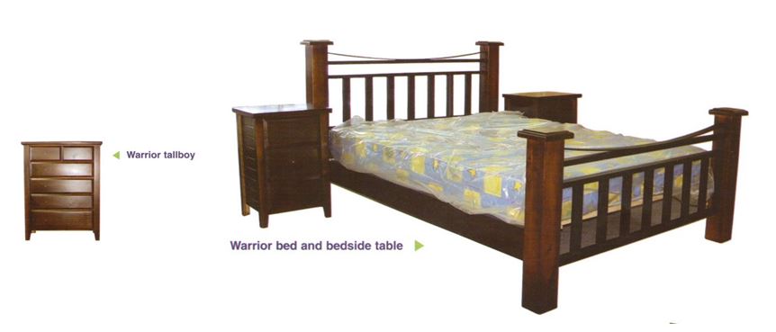 Warrior 4 Piece Bedroom Suite