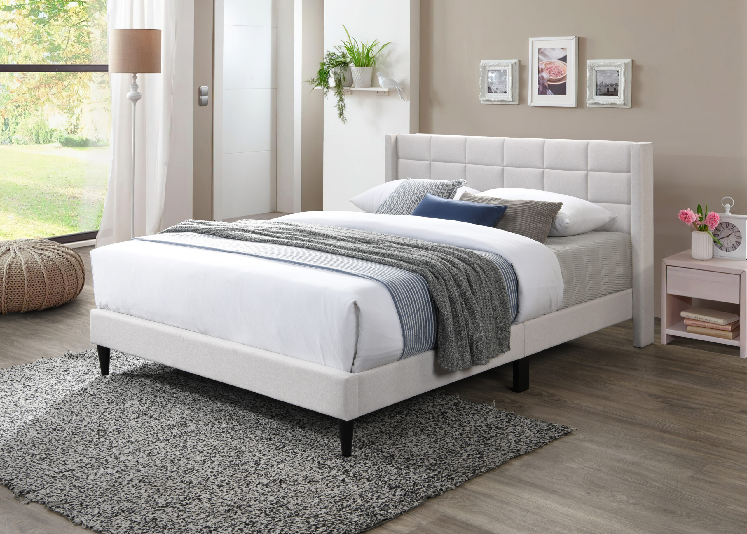 Regina Bed Frame + Capri Mattress Package Deal