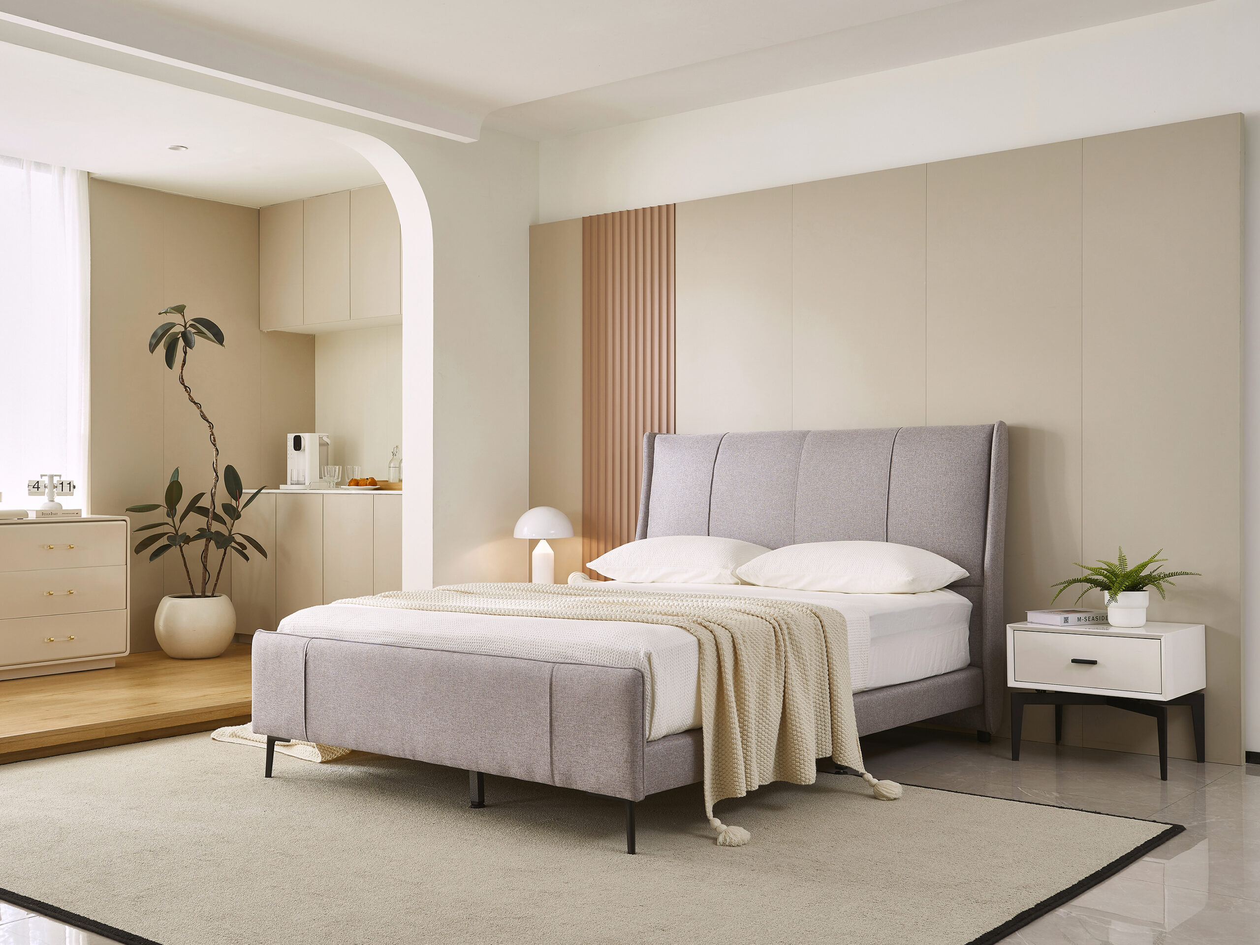 Hurdenson Upholstered Bed Frame