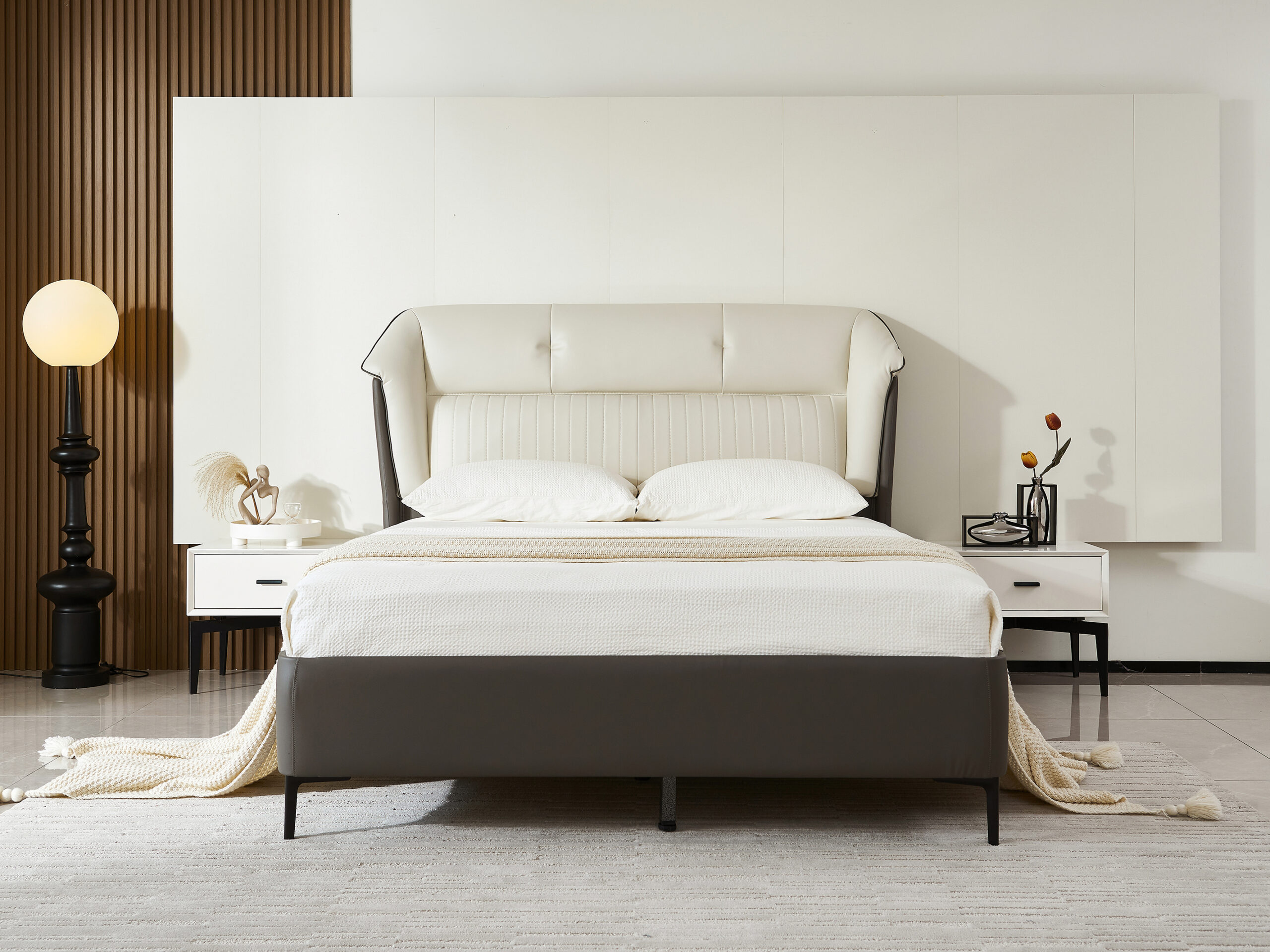 Sophie Leather Bed Frame